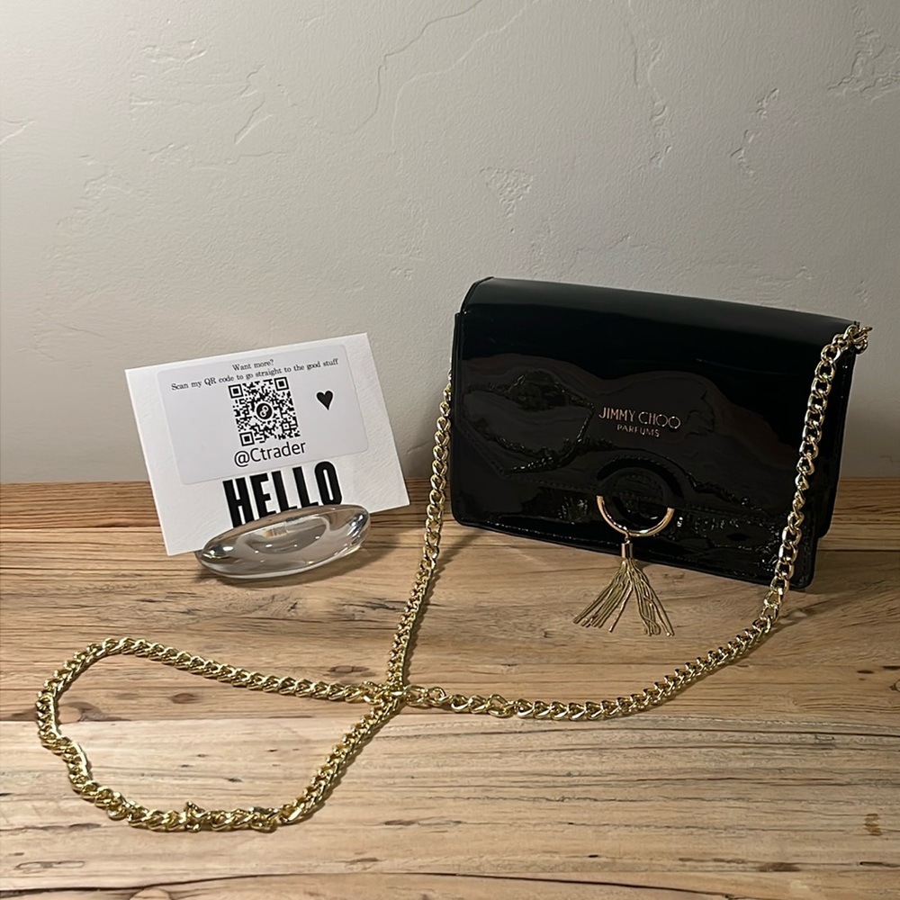 Jimmy Choo Parfums Gold & Black Crossbody